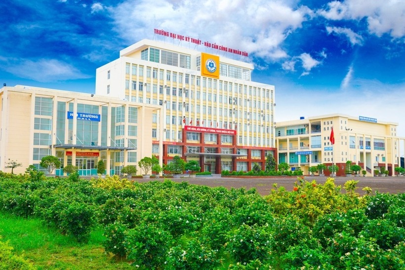 Đổi tên Trường Đại học Kỹ thuật - Hậu cần Công an nhân dân. Ảnh: Website nhà trường.