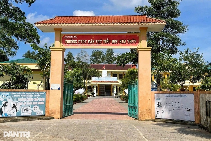 Trường PTDT bán trú Tiểu học Kim Thủy. Ảnh: Dân trí