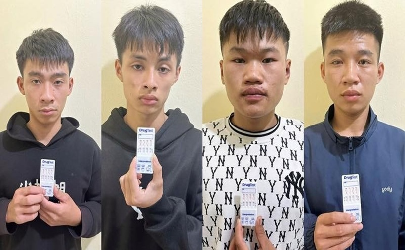 4 đối tượng hiếp dâm, giao cấu với trẻ vị thành niên. (Ảnh: CAND)
