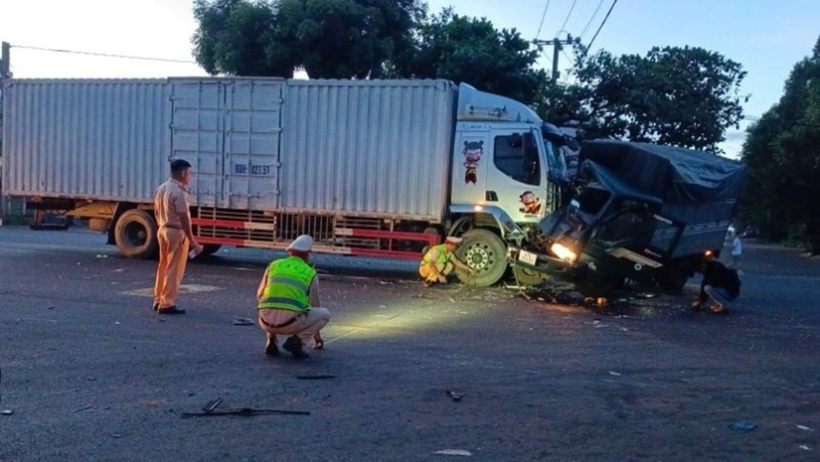 Hiện trường vụ tai nạn. Ảnh: Báo Nhân dân.