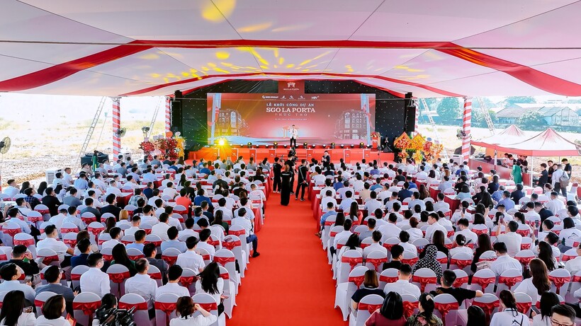 Phúc Thọ (Hà Nội) khởi công dự án đô thị đồng bộ đầu tiên mang tên SGO La Porta Phúc Thọ - 1
