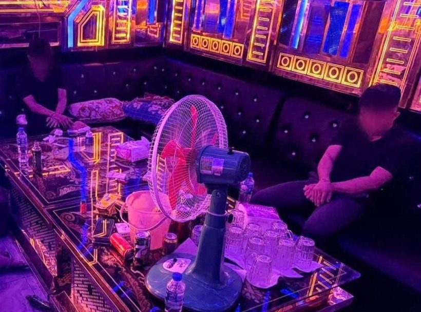 Hiện trường vụ việc tại quán karaoke 368