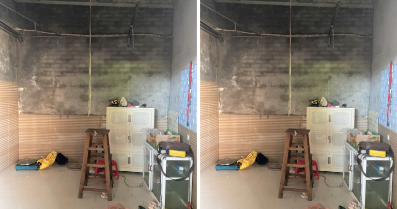 Hiện trường vụ việc.