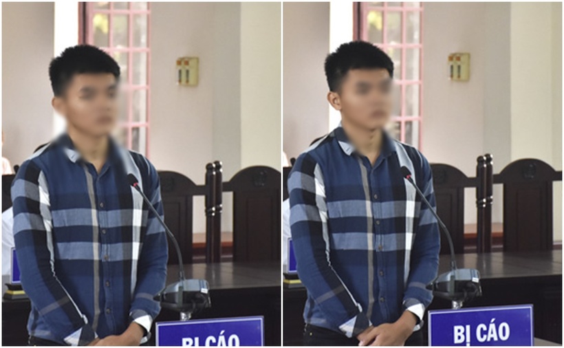 Bị cáo L.B.C tại phiên tòa. (Ảnh: Báo Bà Rịa-Vũng Tàu)