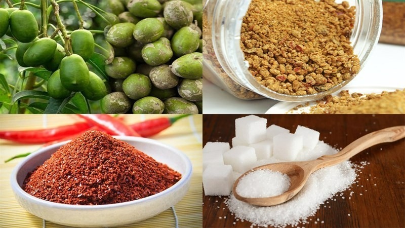 Nguyên liệu cần có. Ảnh minh họa.