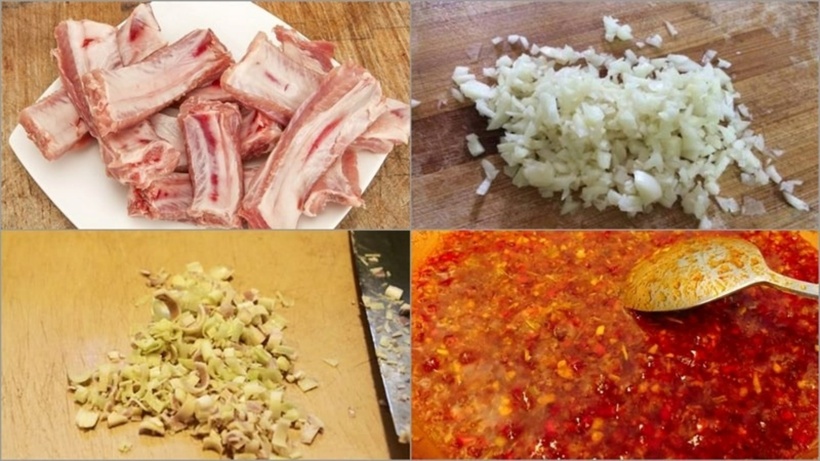 Nguyên liệu cần có. Ảnh minh họa.