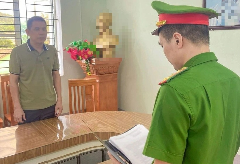 Giám đốc và kế toán Công ty CP Dược Bảo Khánh bị khởi tố do mua bán hóa đơn trái phép. Ảnh: Công an Phú Thọ