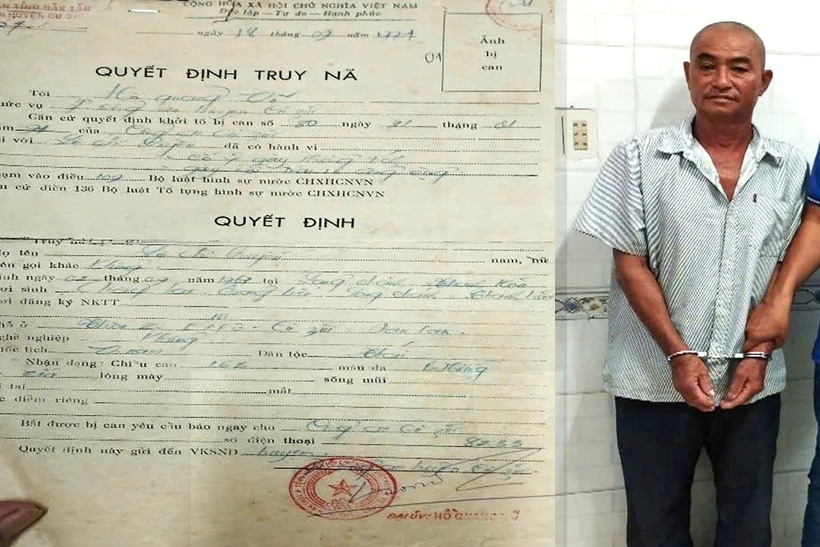 Lê Chí Quyền bị truy nã suốt 31 năm. Ảnh: Vietnamnet