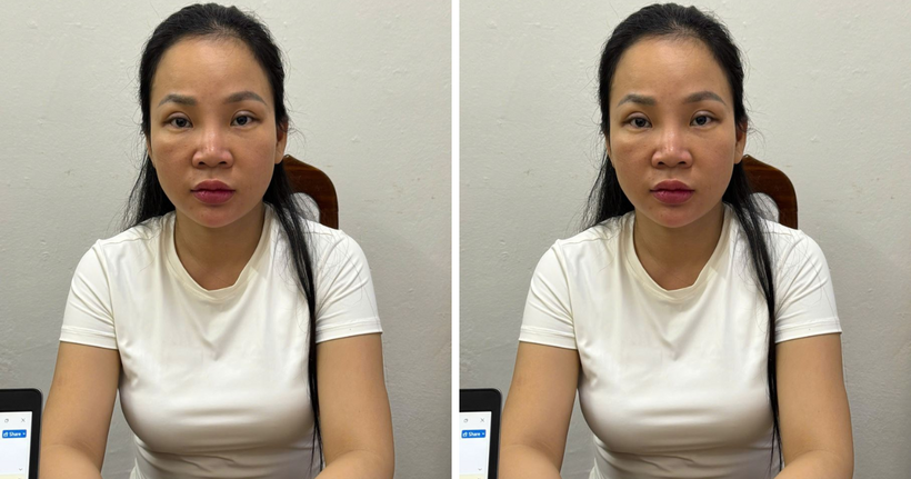 Đối tượng bị cơ quan chức năng triệu tập. (Ảnh: Công an xã Yên Thủy)