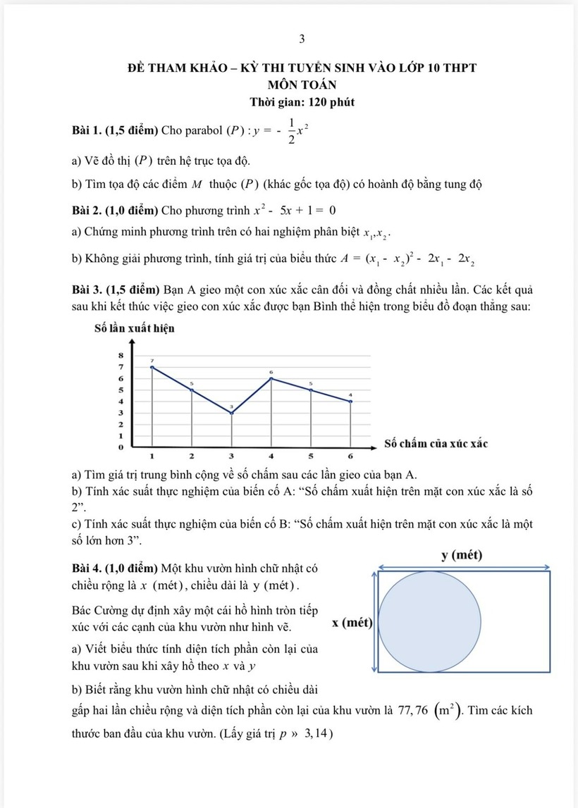 Sở GD&ĐT TP.HCM công bố cấu trúc, đề thi tham khảo vào lớp 10 THPT năm 2026 - 3
