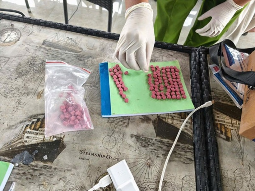 Số ma túy trong vụ án. Ảnh: Lao động