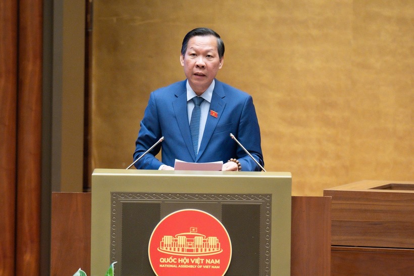 Ông Phan Văn Mãi - Chủ nhiệm Ủy ban Kinh tế - Tài chính (Ảnh: Media Quốc hội).