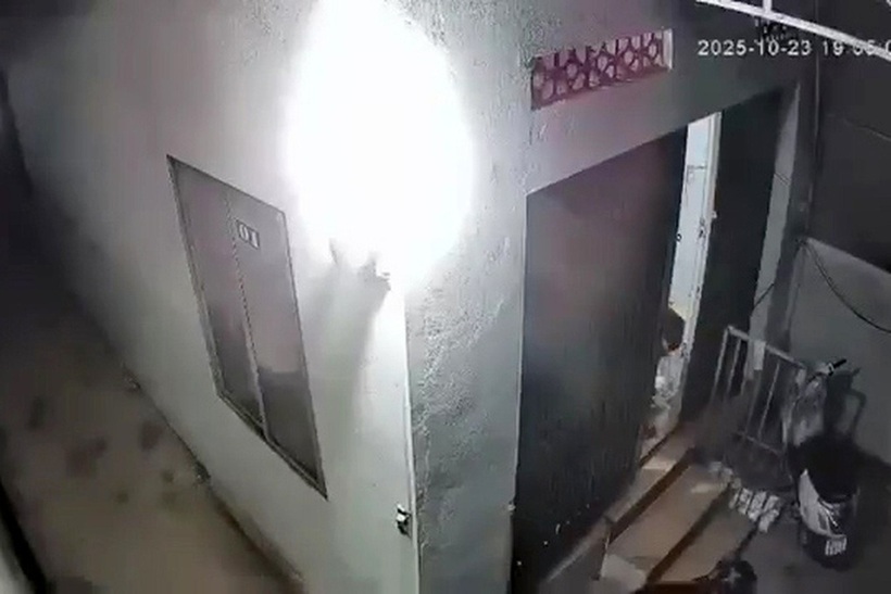 Hiện trường vụ việc. Ảnh: Báo Dân Trí