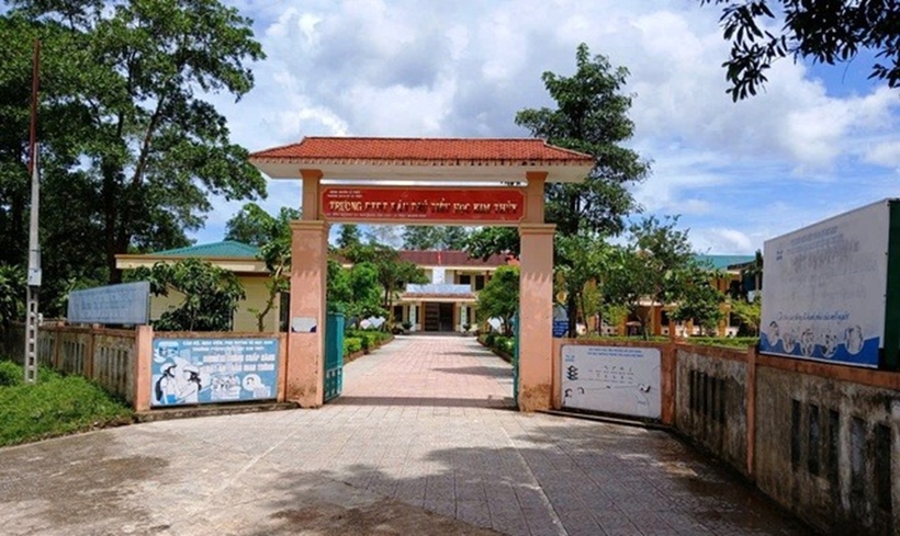 Trường phổ thông dân tộc bán trú tiểu học Kim Thủy.