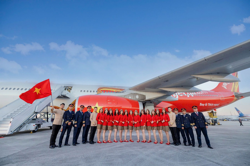 Sẵn sàng phục vụ nhu cầu đi lại và giao thương ngày càng tăng dịp cuối năm, Vietjet đã đón thêm tàu bay A330 thân rộng.