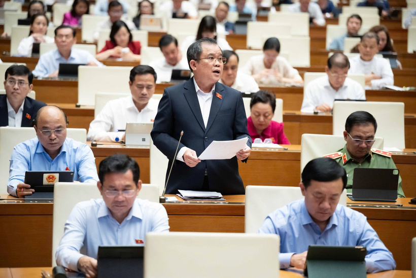 ĐBQH Nguyễn Tâm Hùng (Ảnh: Media Quốc hội).