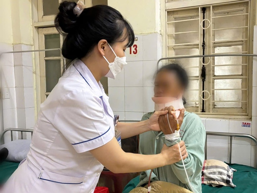 Bệnh nhân đã ổn định. Ảnh: Sức khỏe & Đời sống.