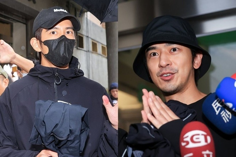 Tu Kiệt Khải (trái) và Trần Bá Lâm bị điều tra làm giả hồ sơ y tế, trốn nghĩa vụ quân sự (Ảnh: Ettoday).