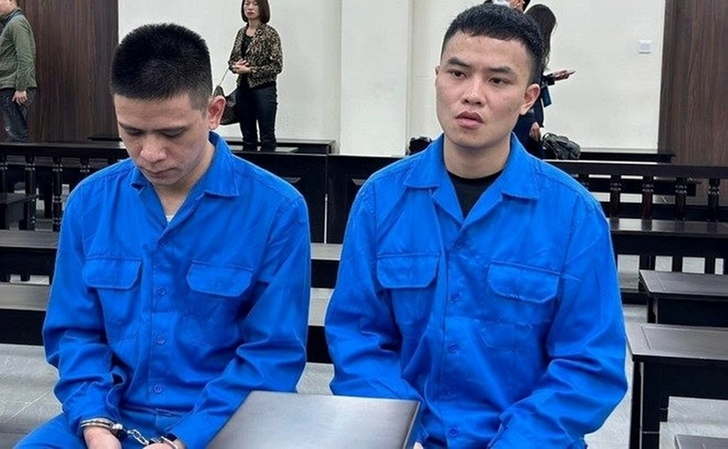 Các bị cáo tại phiên xét xử. (Ảnh: Bảo vệ pháp luật)