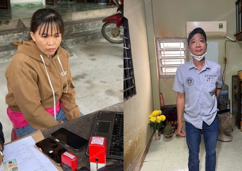 Phạm Thị Thương và Nguyễn Văn Lực. Ảnh: Lao động