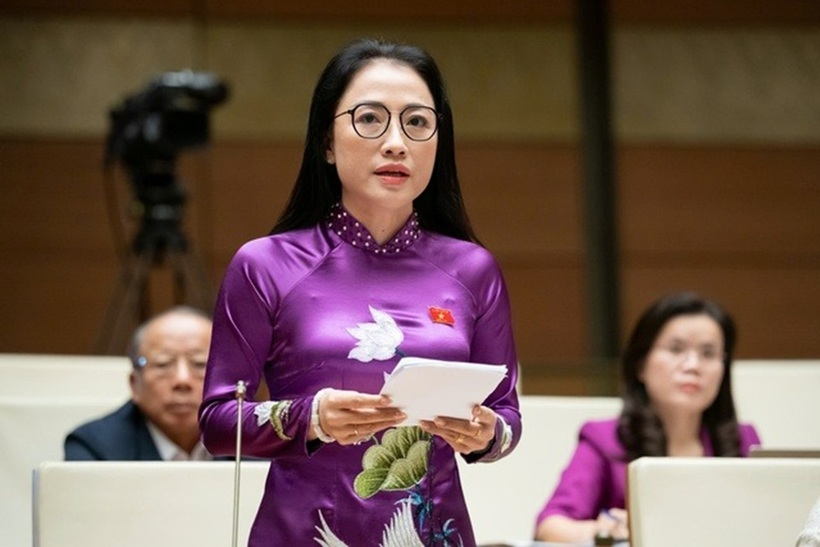 ĐBQH Trần Khánh Thu (Ảnh: Media Quốc hội).