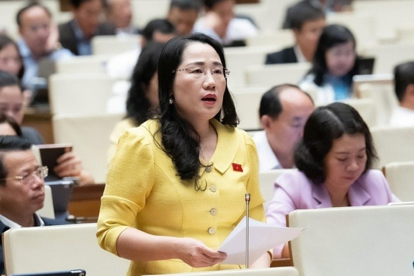 ĐBQH Nguyễn Thị Thuỷ (Ảnh: Media Quốc hội).