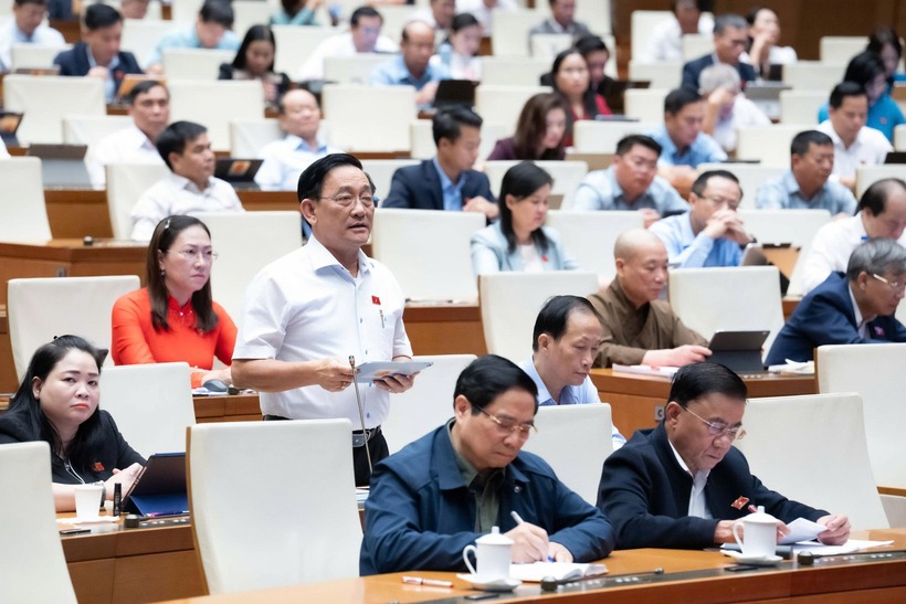 ĐBQH Trần Quốc Tuấn. (Ảnh: Media Quốc hội)