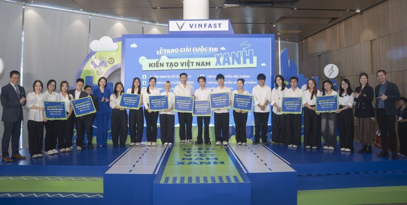 Cuộc thi "Kiến tạo Việt Nam xanh" đã tìm ra các chủ nhân giải thưởng.