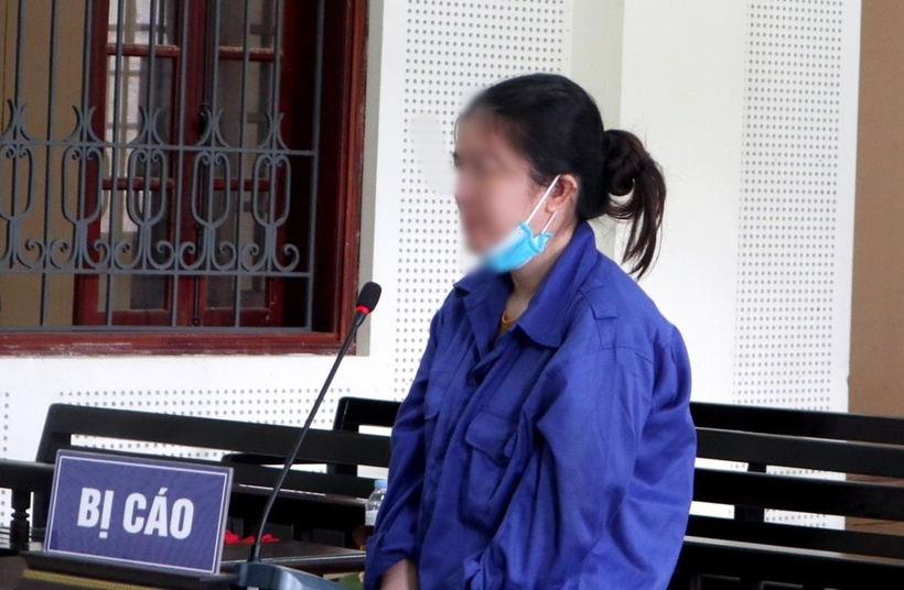 Bị cáo V.T.H khai nhận tại tòa. (Ảnh: Công an TP.Đà Nẵng)