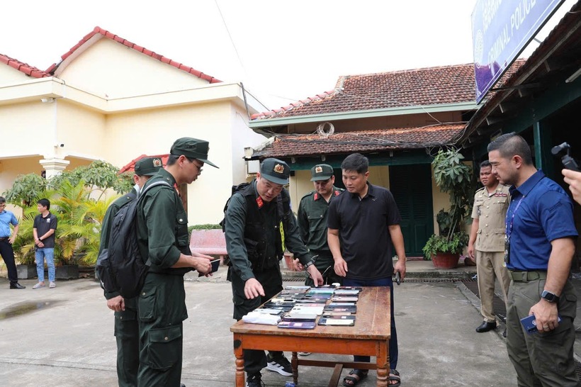 Tang vật thu giữ. (Ảnh: Công an tỉnh Lai Châu)