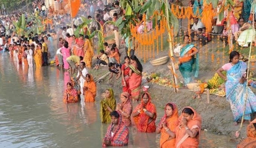 Chhath Puja là một lễ hội quan trọng của người theo đạo Hindu. Ảnh minh họa
