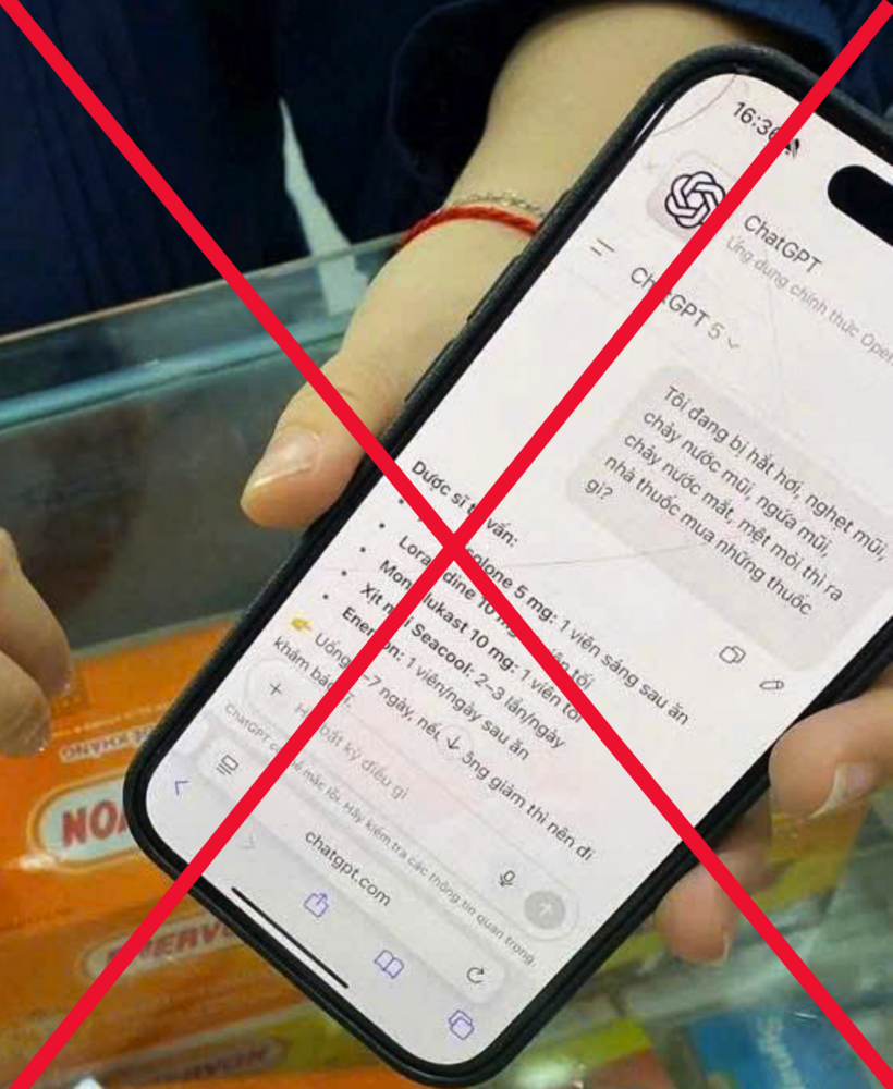 Đơn thuốc đang lan truyền trên mạng xã hội gây xôn xao dư luận