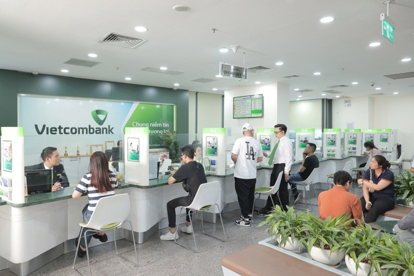 Ngân hàng Vietcombank.