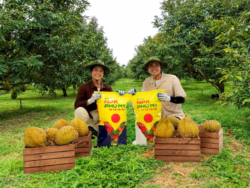 NPK Phú Mỹ ngày càng được cải tiến, hoàn thiện đáp ứng nhu cầu đa dạng của bà con nông dân. Ảnh: PK