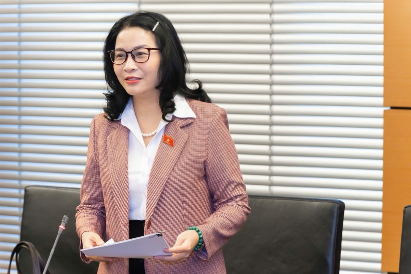 ĐBQH Nguyễn Thị Lan (Ảnh: Hải Nguyễn).