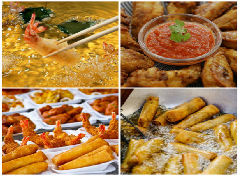 Người bệnh nhân xơ tử cung nên hạn chế đồ chiên rán, chế biến sẵn