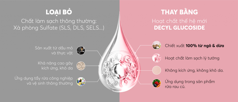 Hoạt chất làm sạch Decyl Gucoside đột phá trong công thức của DDVS thế hệ mới Smoovy được chứng minh trong nghiên cứu của Giáo sư, tiến sĩ, bác sĩ Harald Löffler tại Viện da liễu Uni. Marburg, Đức năm 2003 và được Thư viện Y khoa Hoa Kỳ Pubmed công nhận.