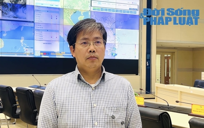 ông Mai Văn Khiêm, Giám đốc Trung tâm Dự báo Khí tượng Thủy văn Quốc gia