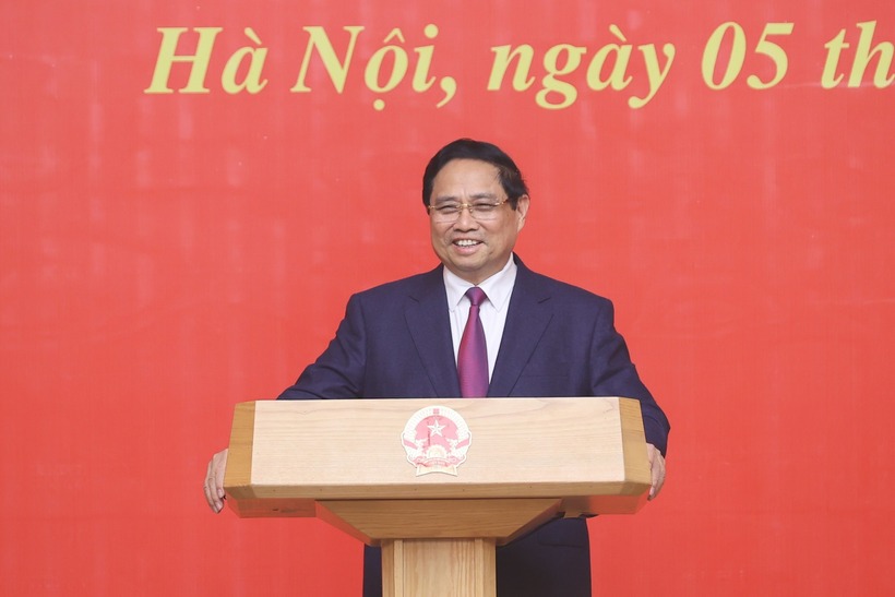 Thủ tướng Chính phủ Phạm Minh Chính phát biểu (Ảnh: VGP).