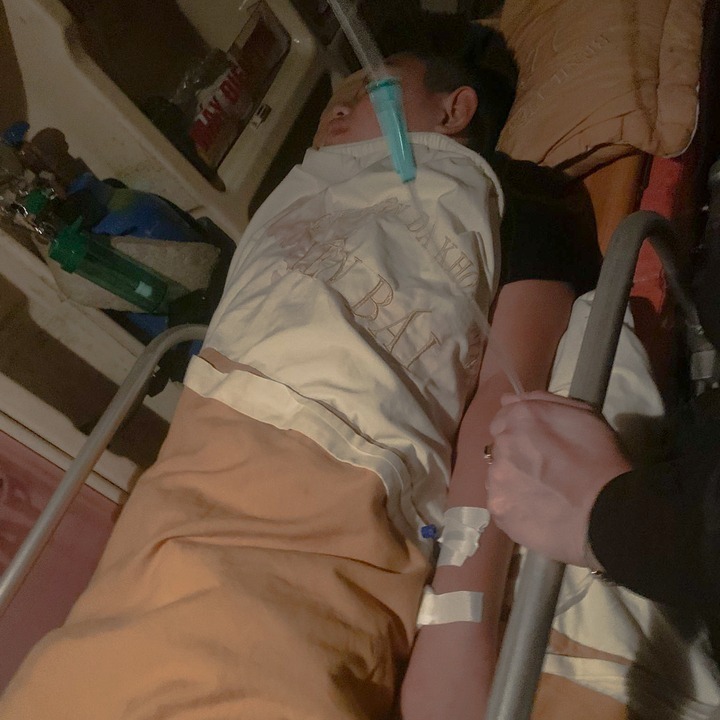 Sức khỏe nạn nhân ổn định và đang được bác sĩ tiếp tục theo dõi. Ảnh: VTC News.