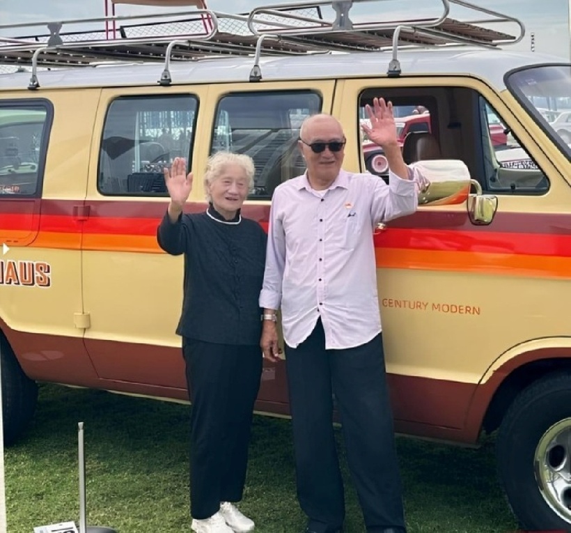 Vợ chồng ông Wang. Ảnh: SCMP.