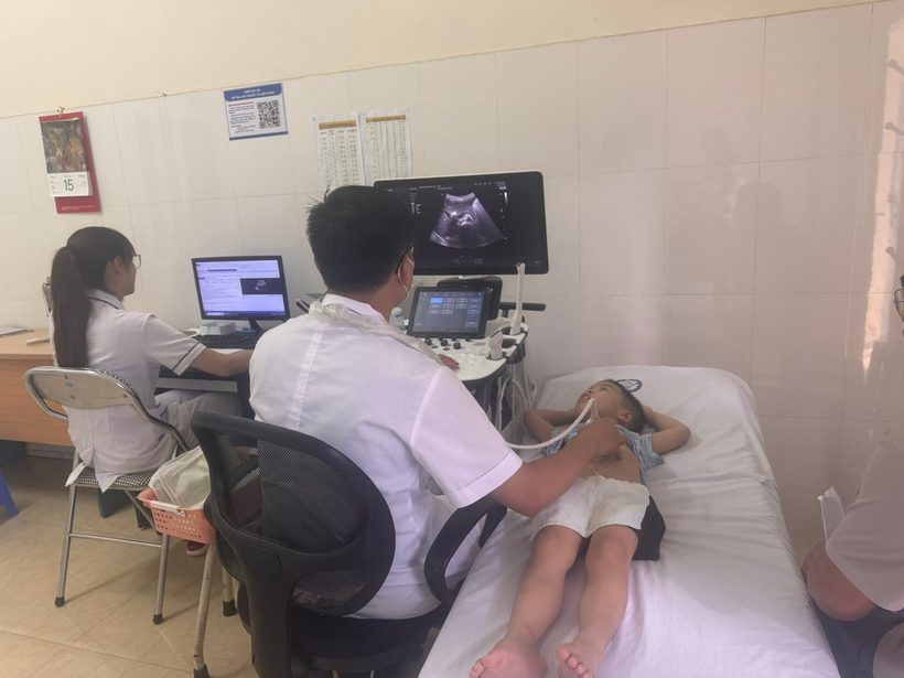 Phòng khám nhi tại bệnh viện Sản - Nhi Lào Cai