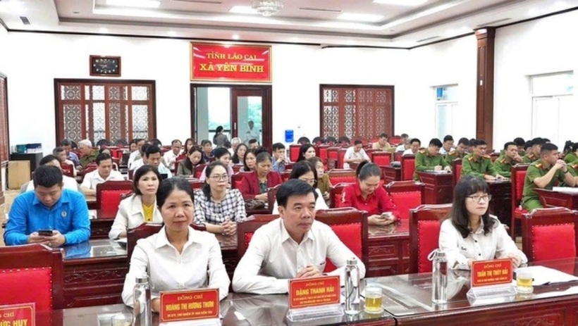 Các đại biểu tham dự hội nghị tập huấn.