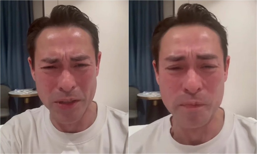 Diễn viên Hải Tuấn Kiệt gây xôn xao khi đăng tải một video cầu cứu trên mạng xã hội. Ảnh: HK01.