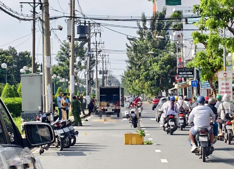 Hiện trường vụ tai nạn. Ảnh: Vietnamnet