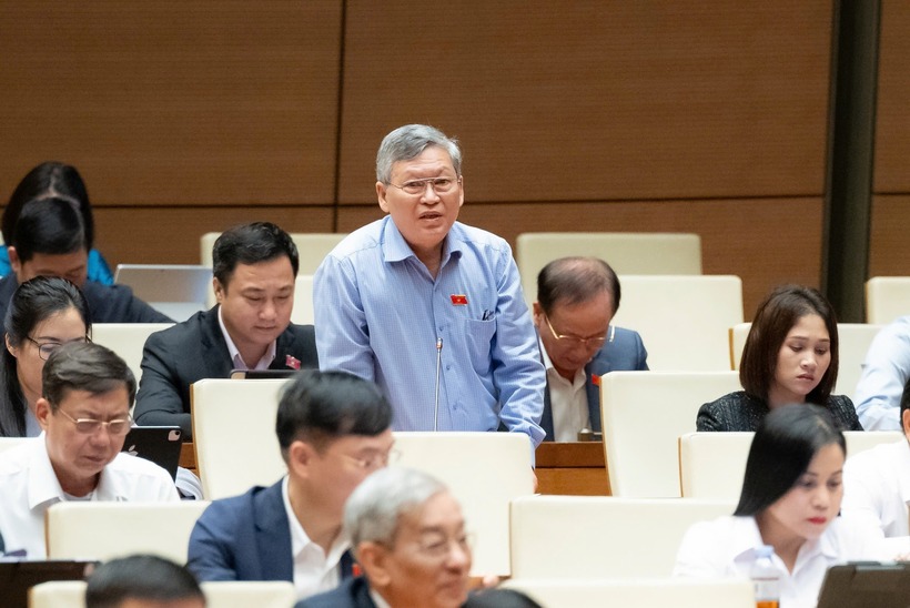 ĐBQH Tô Văn Tám. (Ảnh: Media Quốc hội)