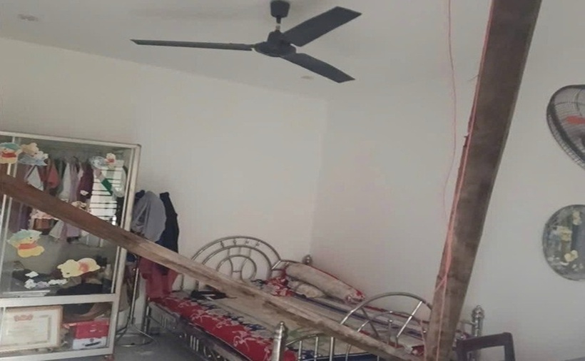 Hiện trường vụ tai nạn khiến ông Lưu Cảnh H. tử vong. (Ảnh: Người lao động)