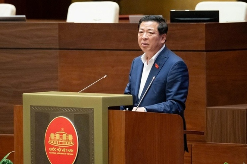 Bộ trưởng Bộ Xây dựng Trần Hồng Minh (Ảnh: Media Quốc hội).