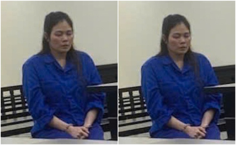 Bị cáo Thơm tại phiên tòa ngày 7/11. (Ảnh: CAND)