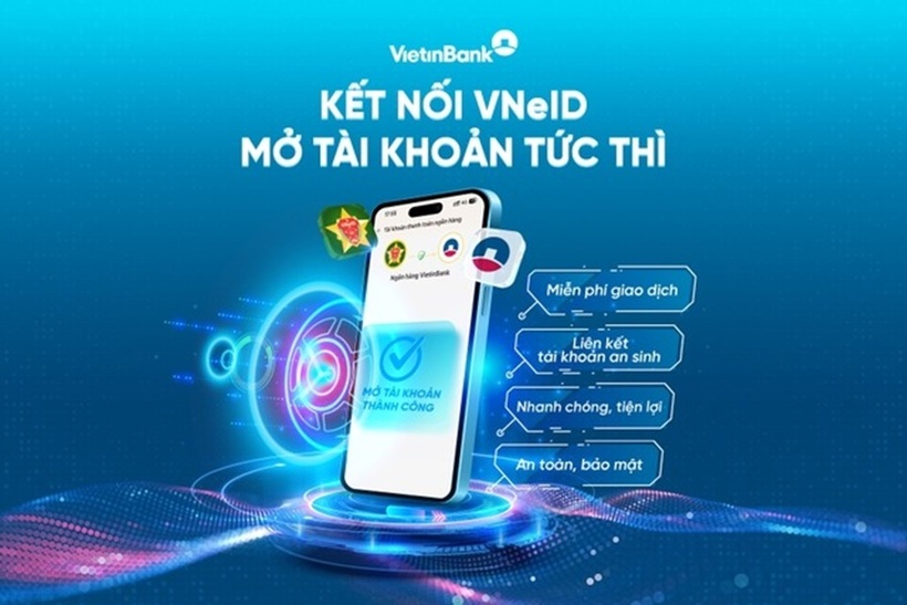 Mở tài khoản VietinBank dễ dàng trên ứng dụng VNeID - 1